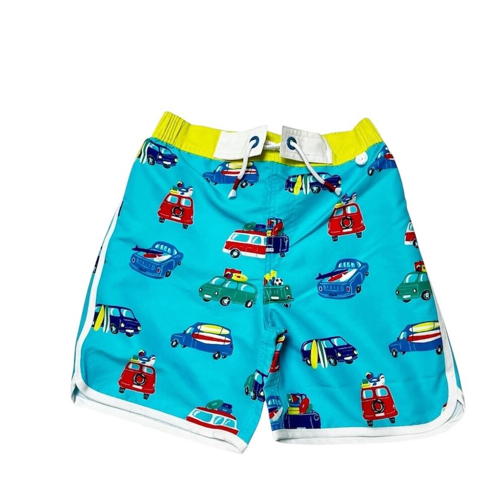 NWT Mini Boden Retro Surfboard Swim Trunks Size 8/9